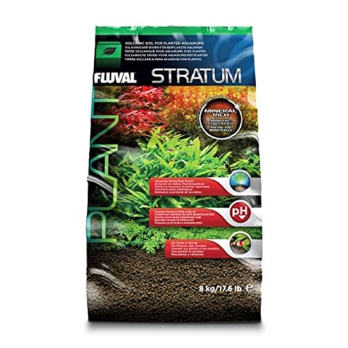 Fluval 12695 Plant and Shrimp Stratum for Freshwater Fish Tanks, 17.6 lbs. - color: Stratum, size: 17.6 Pound (Pack of 1)