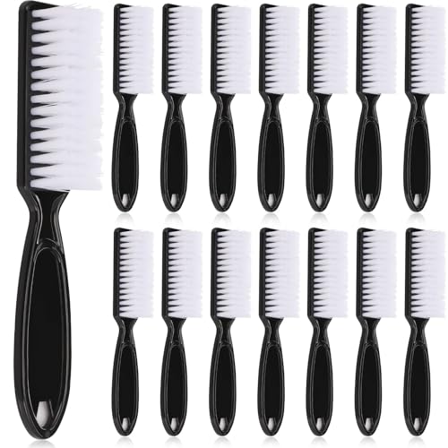 Patelai 15 Pieces Nail Brush Handle Grip for Fingernail Toe Scrub Cleaning | Scrub Design for Manicure Pedicure Care, Mini Tools for Toenail Dirt Removal, Plastic Handles for Comfortable Grip Control - color: Black