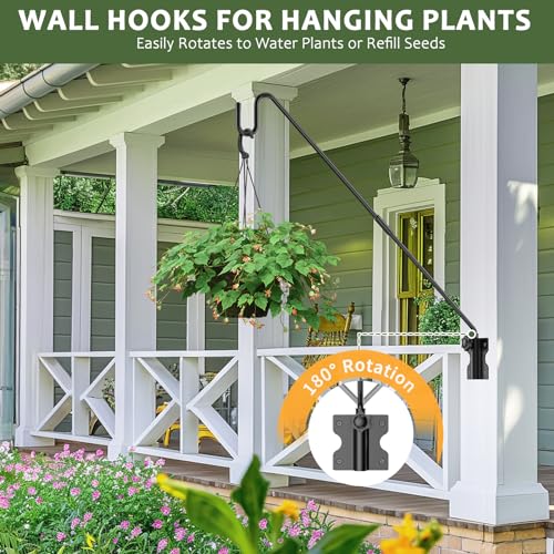 28" Wall Mount Heavy Duty Deck Hook - size: 28 inches