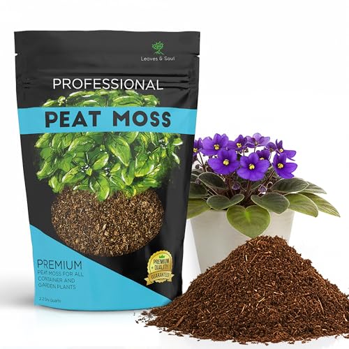 Professional Organic Peat Moss Potting Soil 2.2 Qt for Garden Plants - style: Peat Moss Soil Additive (2.2 Quarts)