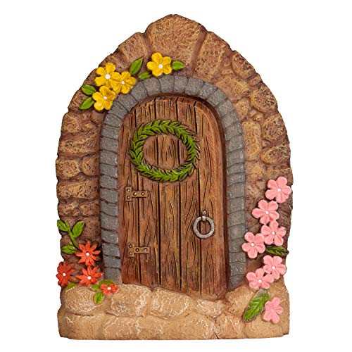 Arcadia Garden Products Pebble Lane Polyresin Fairy Garden Kit (11-Piece), FG34 (FG34) - color: Pebble Lane