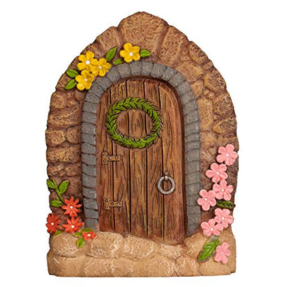 Arcadia Garden Products Pebble Lane Polyresin Fairy Garden Kit (11-Piece), FG34 (FG34) - color: Pebble Lane
