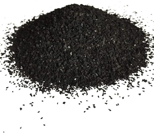American Water Solutions - 5lbs Activated Coconut Shell Granular Carbon Charcoal 12X40 Mesh for Water Filtration/Air Filtration Systems.