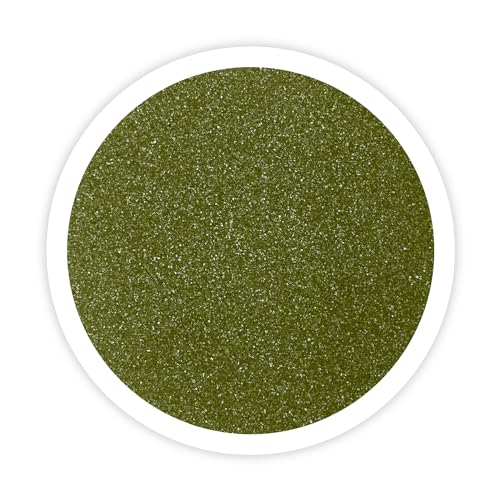Fern Green Unity Sand, 1 LB (16 oz), Olive Colored for Weddings, Vase Filler, Home Decor, Crafts, Terrariums, and More - color: Fern, size: 1 LB (16 oz)