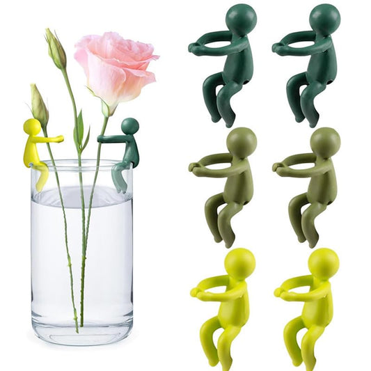 6 Pcs Plant Propagation Friends, Plant Holder Support, Cute Propagation Buddy Supporters, Stems and Shoots, for an Indoor or outdoor Garden