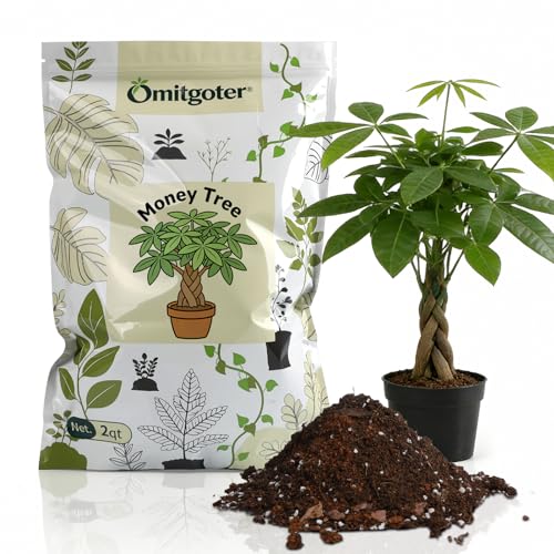 All-Natural Money Tree Soil & Indoor Potting Mix 2QT - Drainage-Enhanced Plant Soil for Healthy Indoor Plants - color: Money Tree Soil, size: 2QT