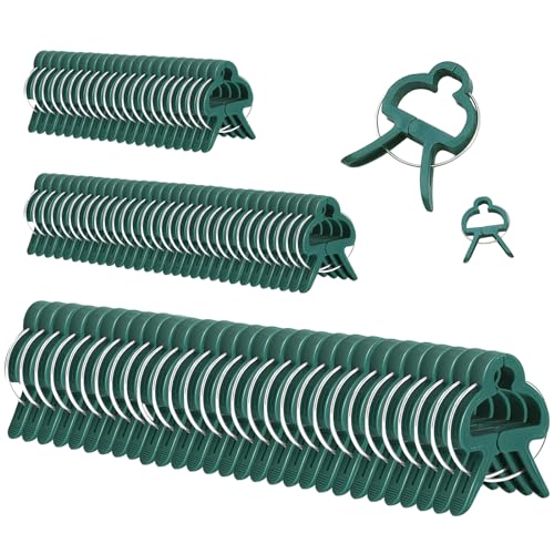 Plant Support Clips, 80 PCS, 2 Sizes