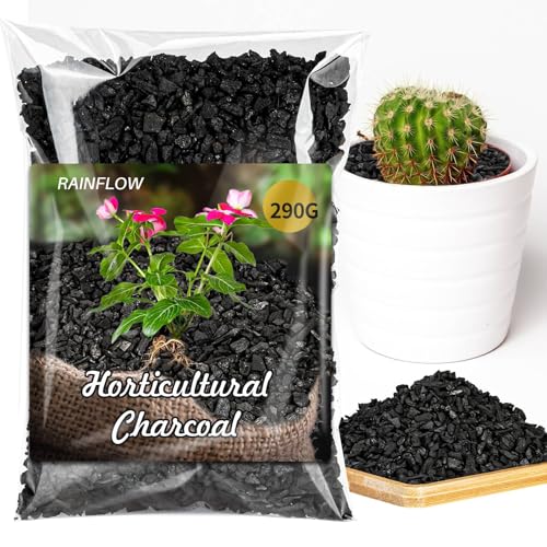 Sukh Horticultural Charcoal for Plants - 290G Organic Biochar Soil Amendment
