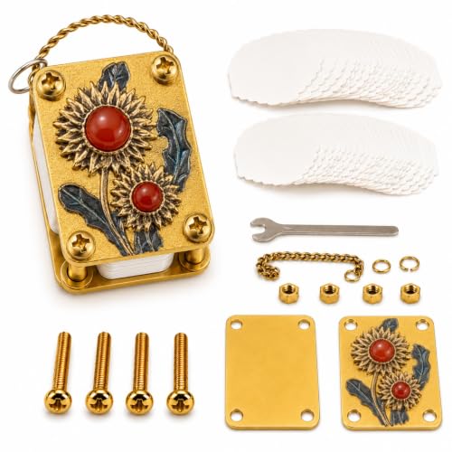 Mini Flower Press Keychain, Portable Micro Flower Press Kit with 20 Reusable Specimen Papers, Handcrafted Metal Miniature Flower Preserving Tool for Hikes and On-The-Go Nature Crafts. (Sunstone) - color: Sunstone