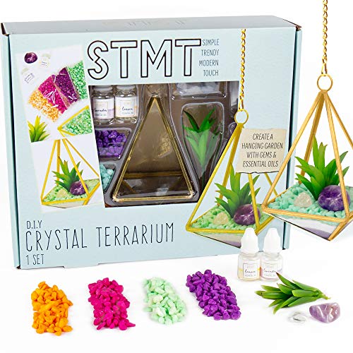 DIY Crystal Terrarium