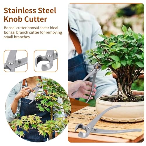 Bonsai Tools Concave Cutter Knob Cutter 180 mm BonsaiCutters Branch Cutter Bonsai Scissor Tree Clippers Pruning BonsaiTrimmer Gardening Tools