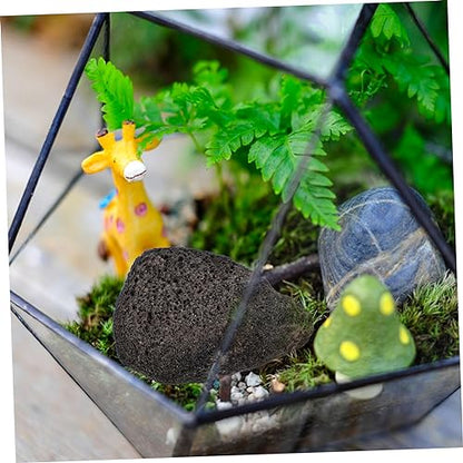 1Pack Volcanic for Fish Tank Decoration Aquarium for Plants Bonsai Porous Decorative Rock for Water Plant Vitality