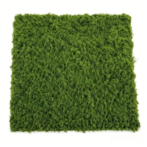 Artificial Moss Sheet 50x50cm for Fairy Garden, Crafts & Plant Decor | Square moss sheet designed for fairy gardens, terrariums,miniature landscapes and creative craft projects. - size: 50x50cmx1pc
