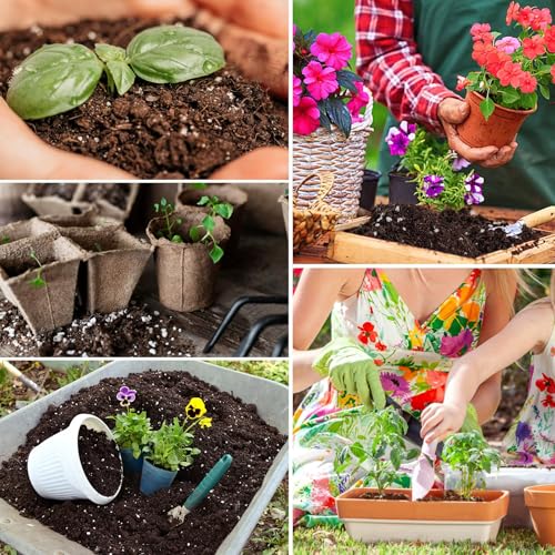 Halatool 10QT Potting Soil Mix, Indoor & Outdoor Plants, Succulents, Orchid - size: 10 qt