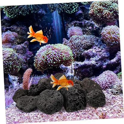 1Pack Volcanic for Fish Tank Decoration Aquarium for Plants Bonsai Porous Decorative Rock for Water Plant Vitality