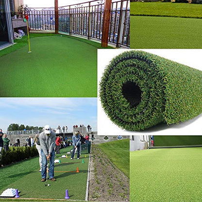 ALTRUISTIC Thick Golf Artificial Grass Turf Pro Putting Green Mat 10ft x 43ft, Customized Sizes/Indoor Outdoor Golf Training Mat, Synthetic Faux Grass for Garden Yard Baseball Football Gym Sports - size: 10 x 43ft
