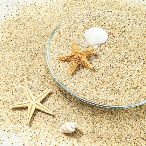 NUPICK 0.4-0.8mm Beige Aquarium Sand, 20lbs Substrate for Fish Tank, Garden - color: Beige, size: 20lb