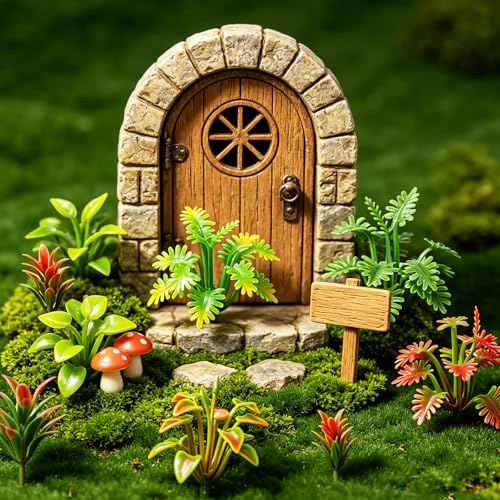 90 Pcs Miniature Plants Mini Fake Grass Shrubs Hobby Trains Accessories