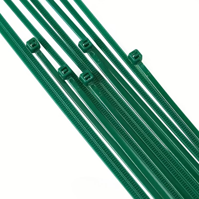 100PCS Reusable Plant Binding Twine Heavy-Duty Nylon Individually Wrapped Garden Straps for Indoor Support and Plant Training, 3x200mm - color: 3x200mm