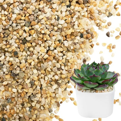 NUPICK 1-3mm Coarse Sand for Plants, 10lb Aquarium Sand for Terrarium - size: 10 lb