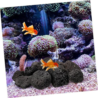 1pack Volcanic Rock for Aquarium and Potted Plants Natural Porous Stones for Decorative Landscaping Garden Use and Floral Arrangements