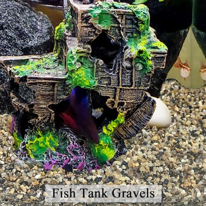FANTIAN 20 lbs Fish Tank Sand, 1/16 Inch Aquarium Sand Gravel | Natural Coarse Sand, Decorative Pea Gravel River Rocks for Air Plants, Vase Fillers, Landscaping, Succulent Soil Cover - size: 1/16 Inch