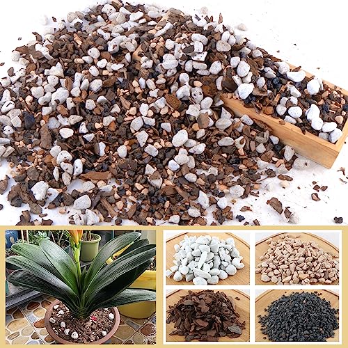 2 Quart Bonsai Soil Mix Lava,Pumice,Pine Bark and Calcined Rock, Natural Organic Mix for Potted Plants… - size: 2qt