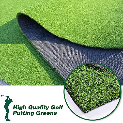 ALTRUISTIC Thick Golf Artificial Grass Turf Pro Putting Green Mat 10ft x 41ft, Customized Sizes/Indoor Outdoor Golf Training Mat, Synthetic Faux Grass for Garden Yard Baseball Football Gym Sports - size: 10 x 41ft