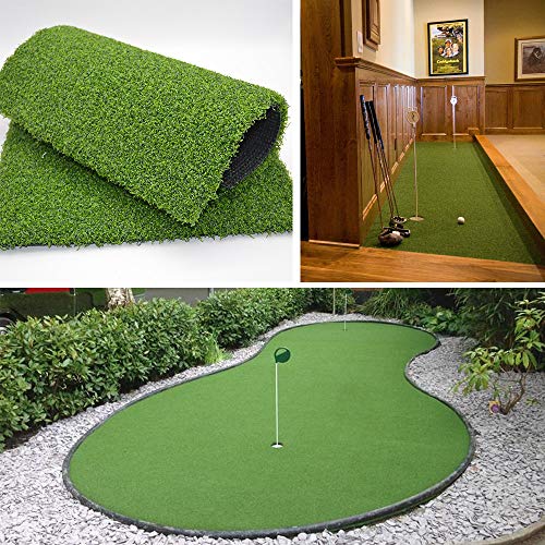 ALTRUISTIC Thick Golf Artificial Grass Turf Pro Putting Green Mat 10ft x 41ft, Customized Sizes/Indoor Outdoor Golf Training Mat, Synthetic Faux Grass for Garden Yard Baseball Football Gym Sports - size: 10 x 41ft