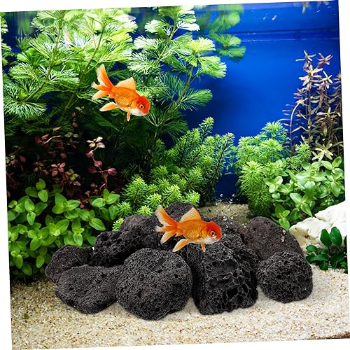 1Pack Volcanic for Fish Tank Decoration Aquarium for Plants Bonsai Porous Decorative Rock for Water Plant Vitality