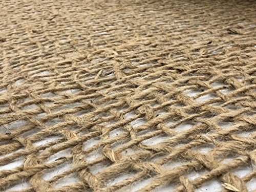 AK Trading CO. Jute Erosion Control, Soil Saver Mesh Blanket - 48" Wide x 5 Yards (15 feet Long) - 60 Sq. Ft. Coverage - size: 5 Yard