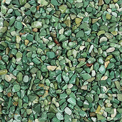 2LBS Horticultural Succulent Rocks Bonsai Mix Succulent Potting Mix Lava Rocks Cactus Soil Potting Mix Amendment - color: Green Zeolite