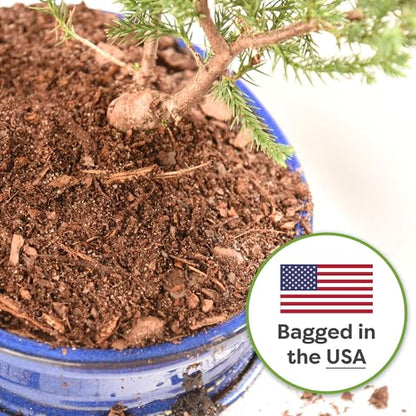Perfect Plants Bonsai Soil, 8 qt, Organic All-Purpose Potting Mix - size: 8qts.