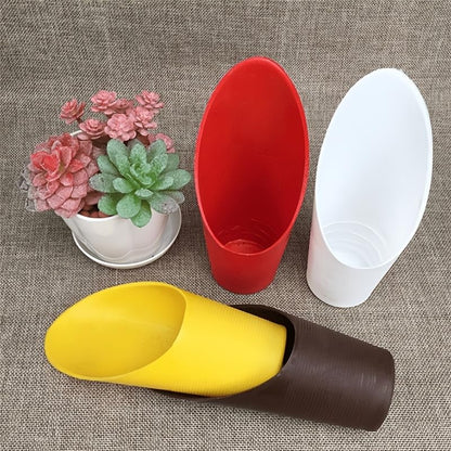 4PCS Blue Plastic Gardening Tool Set, Suitable for Potted Plants, Succulent transplanting, Flower Pot use, and Seedling Planting, Blue - color: Blue